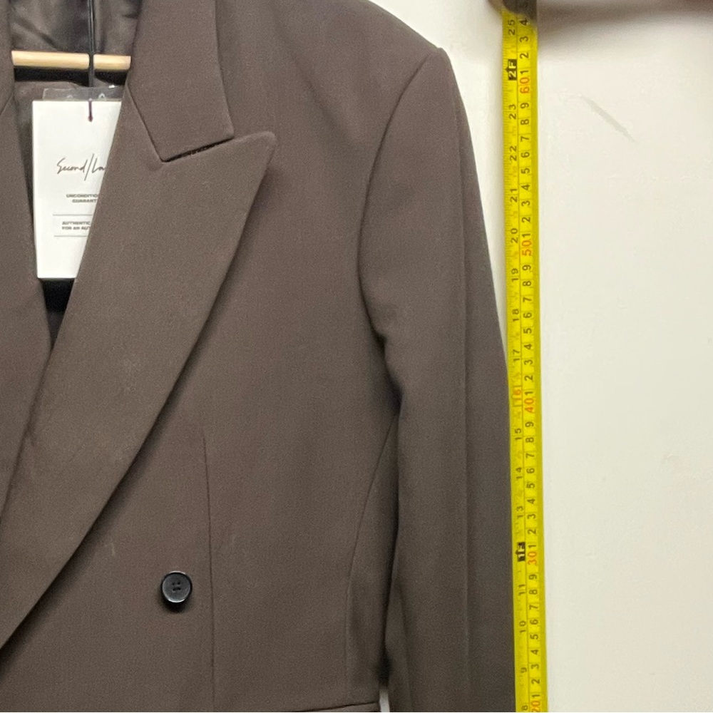 Second/Layer Brown Pico Blazer - image 4